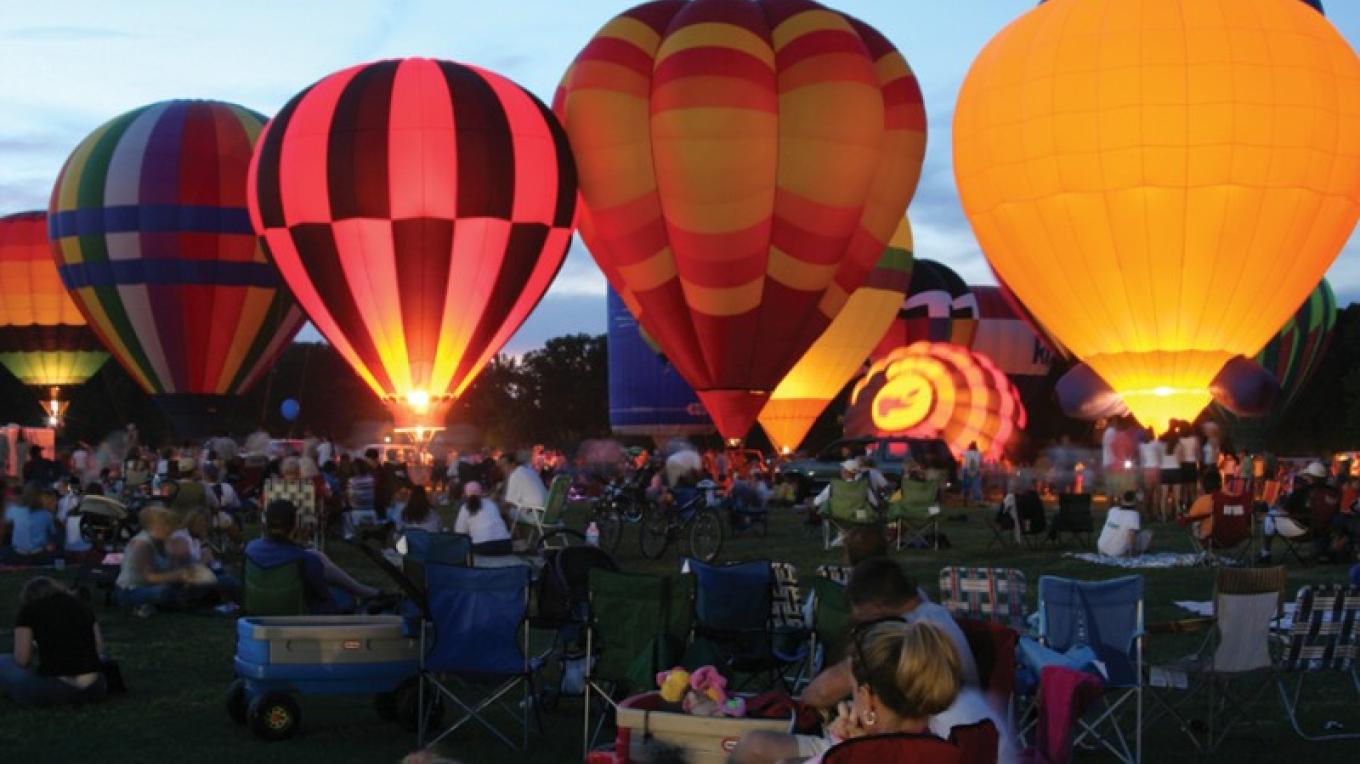 Jubilee Hot Air Balloon Festival in Decatur, Alabama